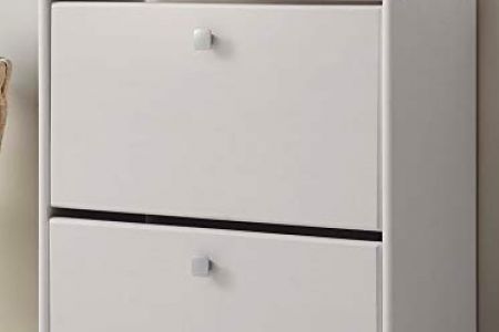 Zapatero blanco lacado