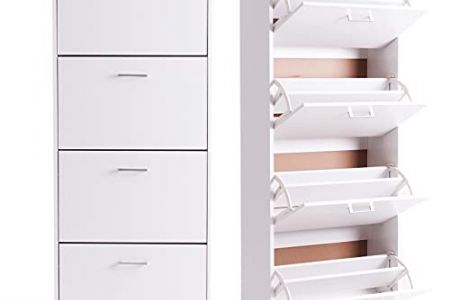 Zapatero madera estrecho